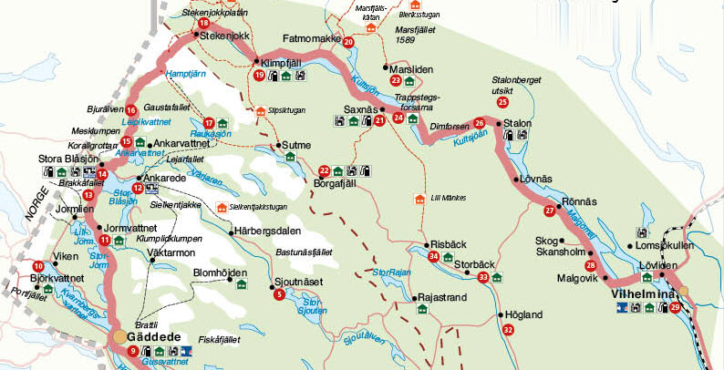 Vildmarksvägen | Gäddede Camping & Stugby